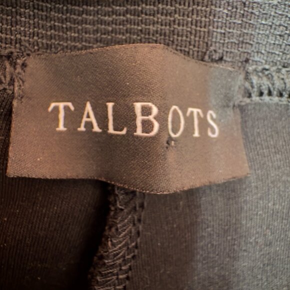 Talbots Women's Size 8 Black Pull On High Waisted Soho Ankle Length Pants - Picture 3 of 8